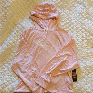 Dallas Cowboys Light Pink Lightweight Sweatshirt - NWT